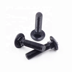 Carriage Bolts ISO8677 Cup Head Square Neck Bolts With Large Round Head