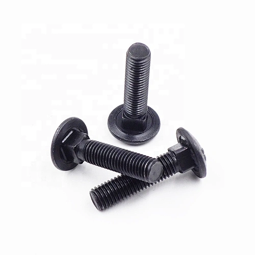 Carriage Bolts ISO8677 Cup Head Square Neck Bolts With Large Round Head