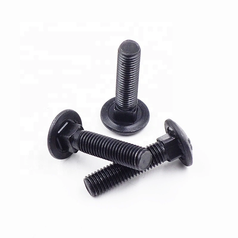 Carriage Bolts ISO8677 Cup Head Square Neck Bolts With Large Round Head