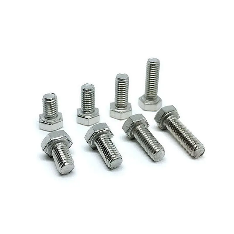 Fastener Grade 8.8 10.9 12.9 High Tensile Black Oxide Hex Head Bolts DIN 931 DIN 933 Bolt