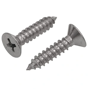 Carbon Steel Pan head screw DIN7981 self tapping screw with blue white zinc plated