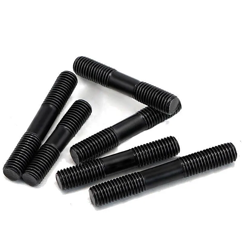 Fastener High Strength 8.8 Grade ASTM A193 b7 Stainless Steel Carbon Steel Double End Studs Threaded Rod Stud Bolt