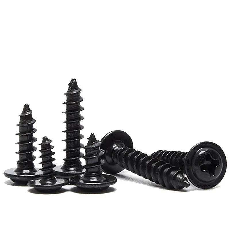 Factory supply 3.5*25mm c1022a factory price phillips black bugle head drywall screw