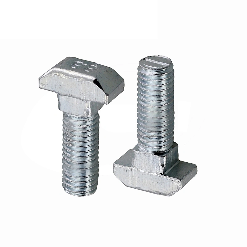 Hardware Fasteners DIN186 T-head Bolts With Square Neck