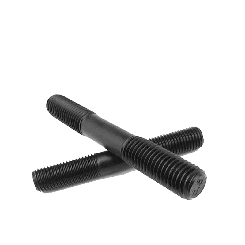 Fastener High Strength 8.8 Grade ASTM A193 b7 Stainless Steel Carbon Steel Double End Studs Threaded Rod Stud Bolt