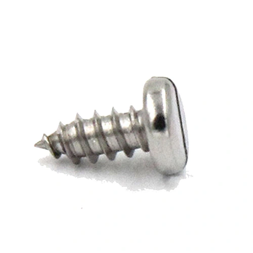 Stainless Steel 304 DIN7971 M2.2 M2.9 Slotted Pan Head Self Tapping Screws in Stock