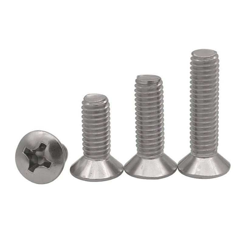 din7983 Cross Recessed Countersunk Counter sunk Flat Head Tapping Tack Chamfer Head Screw
