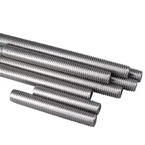 4.8 8.8 10.9 SS304 Stainless Steel Full Threaded Bar DIN976-1 Thread Rods