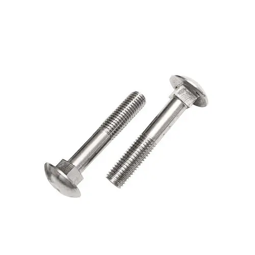 NF E 27-3 Cup Head Square Neck Bolts Mushroom Head Carriage Bolts Fastener 304 316 Stainless Steel Carbon Black Oxide Galvanized