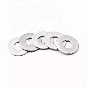 Carbon Steel M6 M8 M20 DIN9021 Thin DIN125A Flat Washers Nylon Brass Stainless Steel Galvanized Copper Flat Washer