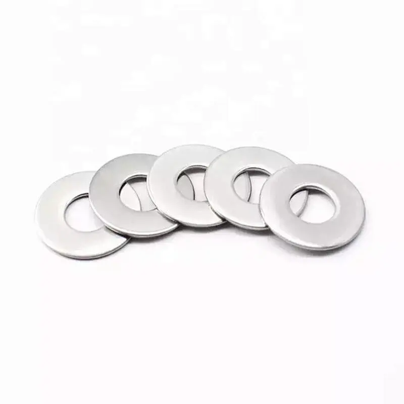 Carbon Steel M6 M8 M20 DIN9021 Thin DIN125A Flat Washers Nylon Brass Stainless Steel Galvanized Copper Flat Washer
