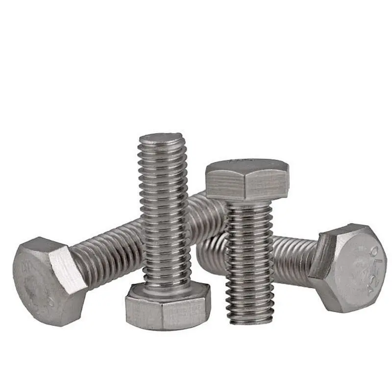 Fastener Grade 8.8 10.9 12.9 High Tensile Black Oxide Hex Head Bolts DIN 931 DIN 933 Bolt