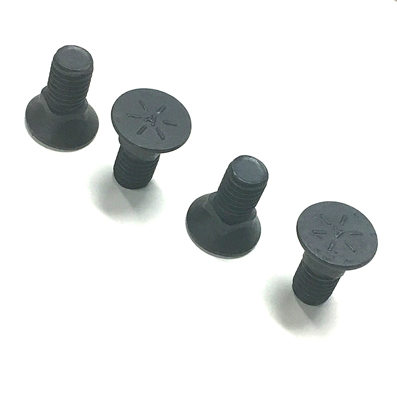 Flat Countersunk Head Square Neck Carriage Bolts With Short Square DIN608
