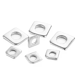 DIN436 316 stainless steel flat washer square led wall washer nut bolt and washer