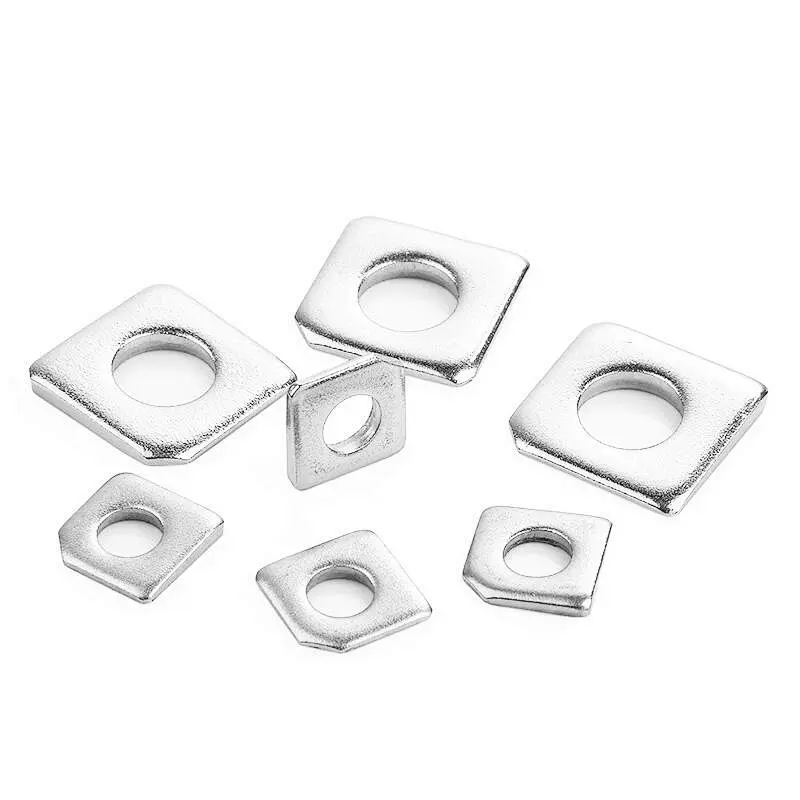 DIN436 316 stainless steel flat washer square led wall washer nut bolt and washer