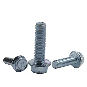 bolt manufacturers markings screw din6921 hex flange bolt for Mechanical Equipment M2.5---M12 4mm---150mm
