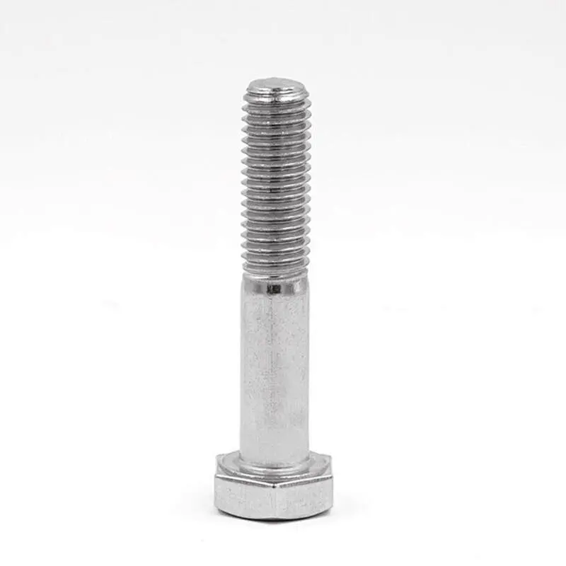 China Manufacturing Wholesale Price Grade 8.8 Bolt and Nut Screw Washer DIN931 DIN933 Metric Stainless Steel Galvanized Hex Bolt