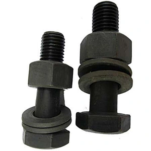 Din6914 Carbon steel structural high strength kit outer hexagon bolt nut washer Assembly