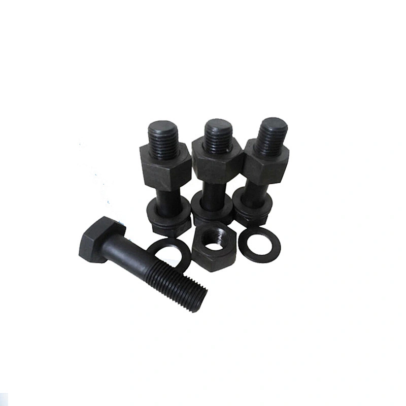 Din6914 Carbon steel structural high strength kit outer hexagon bolt nut washer Assembly