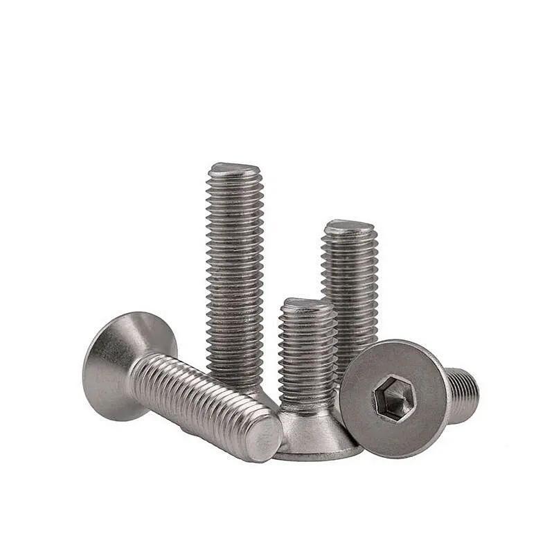 DIN7991 Countersunk Hexagon Socket Flat Head Bolt Stainless Steel 304 316