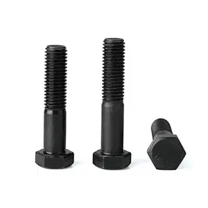 China Manufacturing Wholesale Price Grade 8.8 Bolt and Nut Screw Washer DIN931 DIN933 Metric Stainless Steel Galvanized Hex Bolt