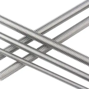 M14*2*3000mm 4.8 8.8 10.9 SS304 Stainless Steel Full Threaded Bar DIN975 Thread Rods