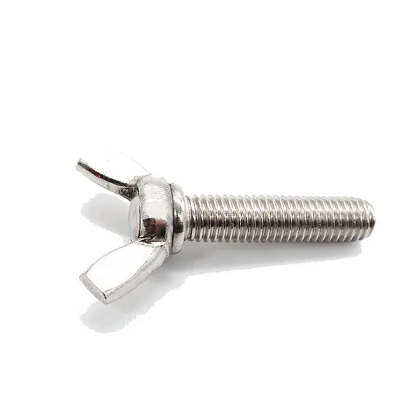 wholesale high quality DIN316 butterfly screws thumb screw wing bolt screw OEM DIN316