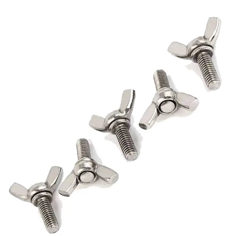 wholesale high quality DIN316 butterfly screws thumb screw wing bolt screw OEM DIN316