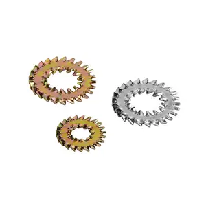 Stainless steel External Tooth serrated Lock washer DIN6798 lock washer
