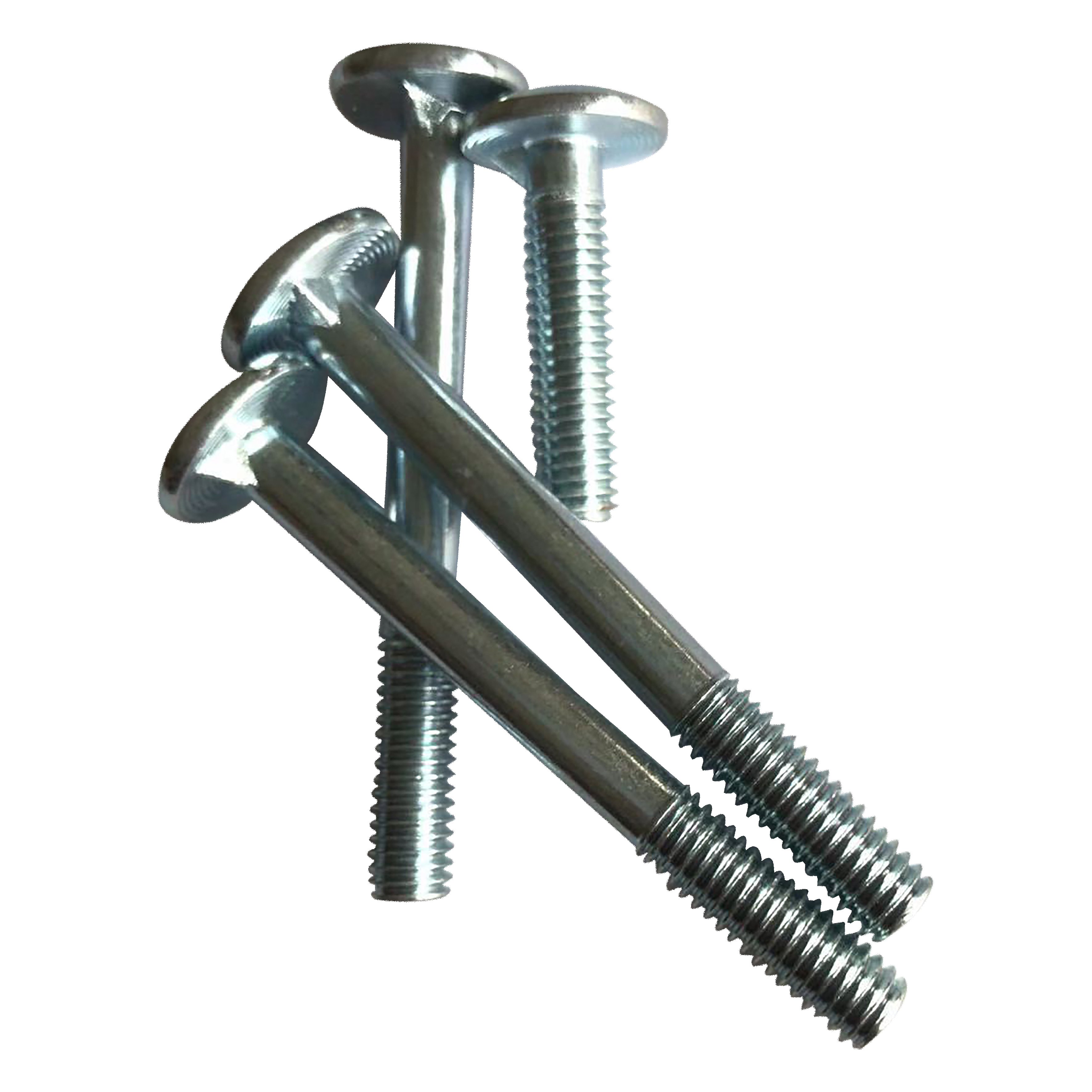Zinc Plated/ Black High Quality Round Head Nib Bolts DIN607