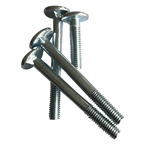 Zinc Plated/ Black High Quality Round Head Nib Bolts DIN607