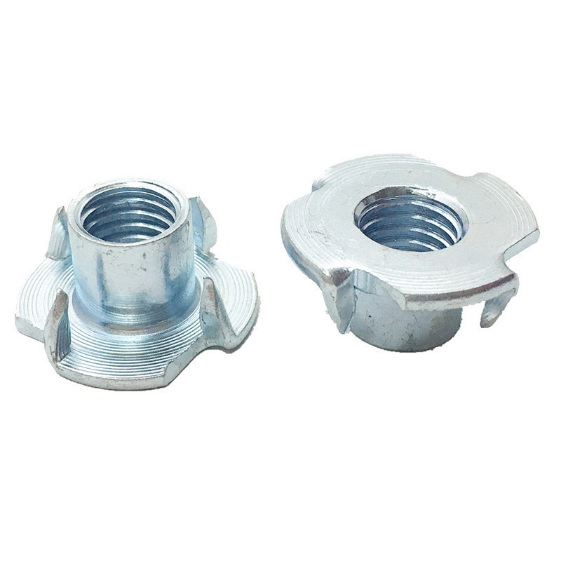 DIN1624 Four Claw Carbon Steel Stainless Steel M3~M12 Tee Nut