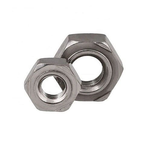 Hot sale M3 M4 M6 M8 M10 Carbon Steel Hex Spot Weld Nut DIN928 carbon steel stud welding nuts