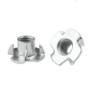 DIN1624 Four Claw Carbon Steel Stainless Steel M3~M12 Tee Nut