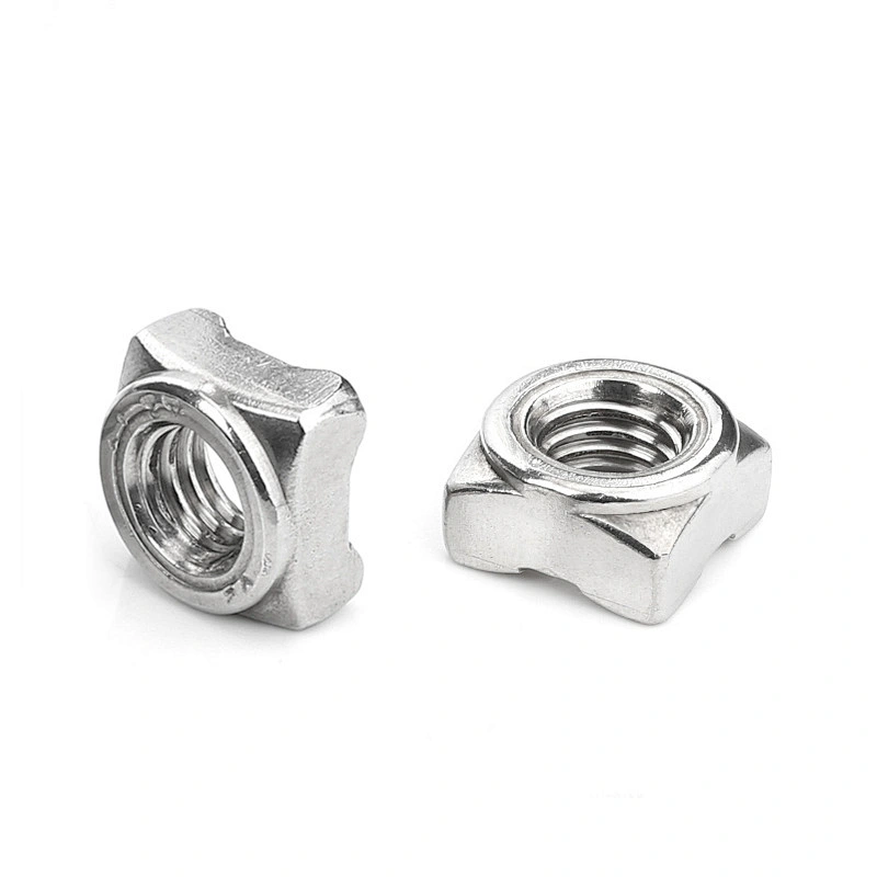 Hot sale M3 M4 M6 M8 M10 Carbon Steel Hex Spot Weld Nut DIN928 carbon steel stud welding nuts