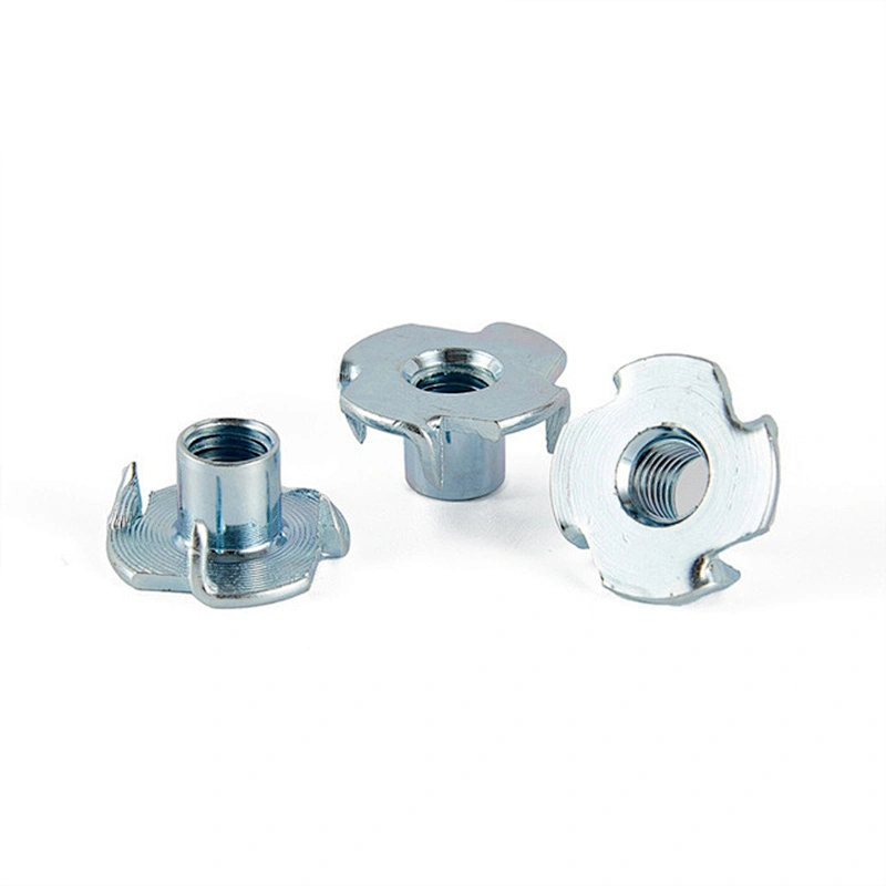 DIN1624 Four Claw Carbon Steel Stainless Steel M3~M12 Tee Nut