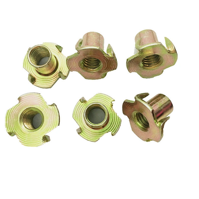 DIN1624 Four Claw Carbon Steel Stainless Steel M3~M12 Tee Nut