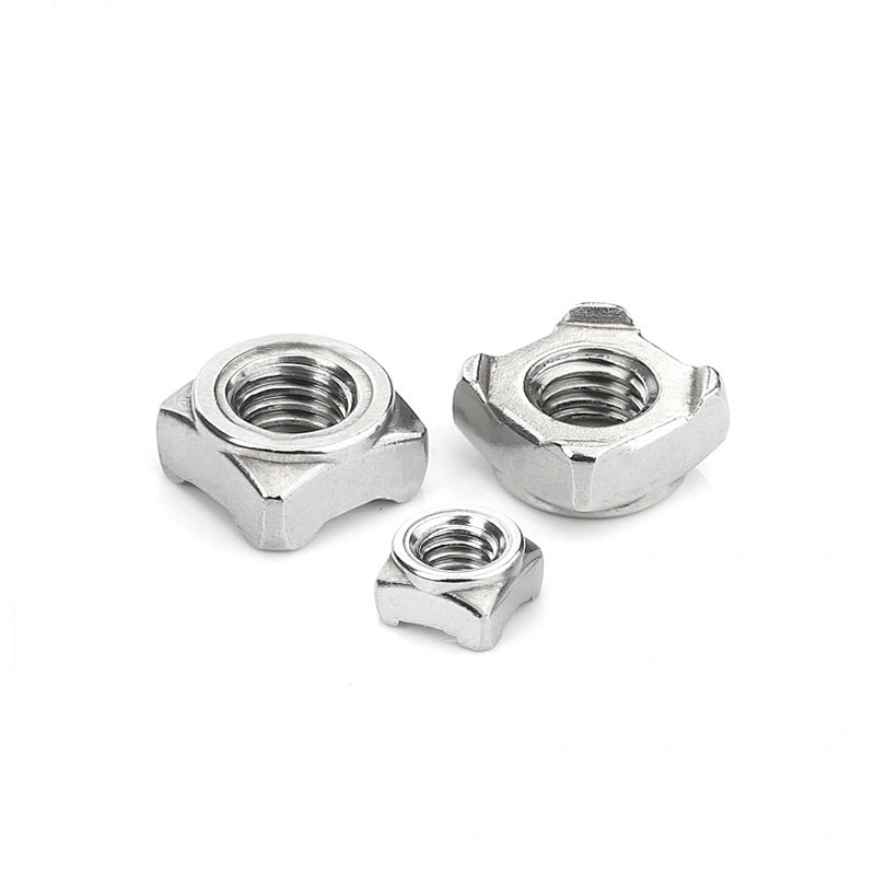 Hot sale M3 M4 M6 M8 M10 Carbon Steel Hex Spot Weld Nut DIN928 carbon steel stud welding nuts