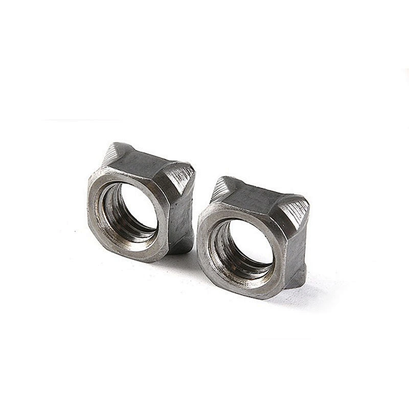 Hot sale M3 M4 M6 M8 M10 Carbon Steel Hex Spot Weld Nut DIN928 carbon steel stud welding nuts