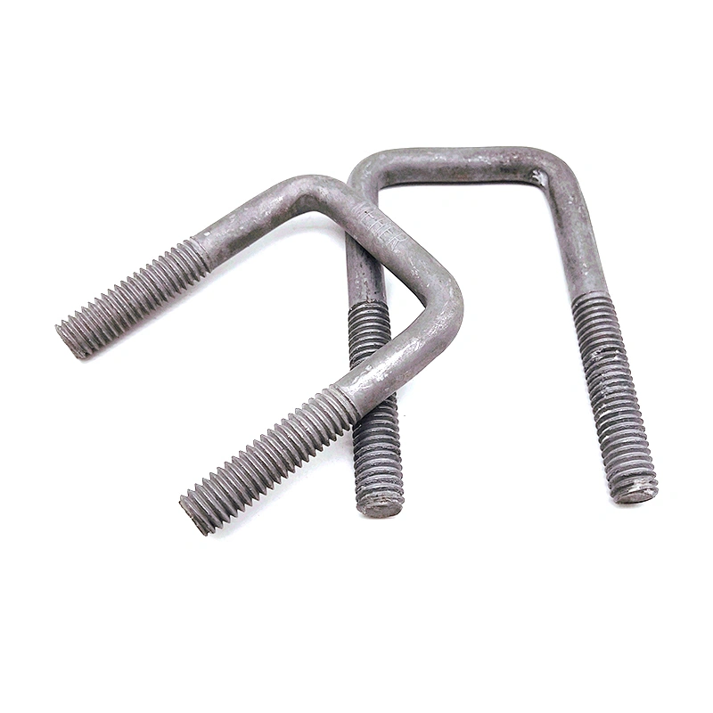 Big Size Hot-dip Galvanized U-Bolts With Nuts Stainless Steel