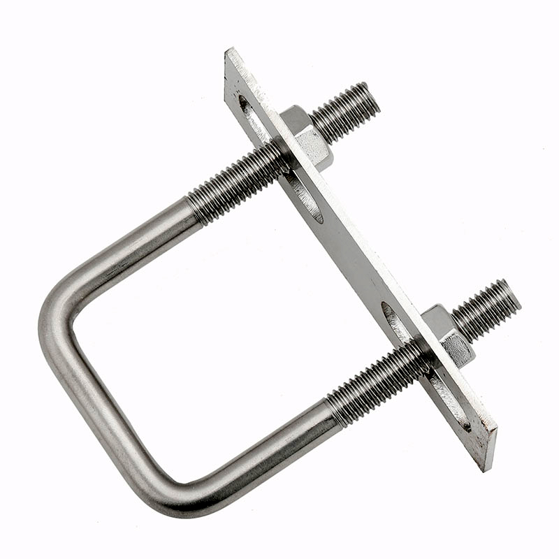 Big Size Hot-dip Galvanized U-Bolts With Nuts Stainless Steel