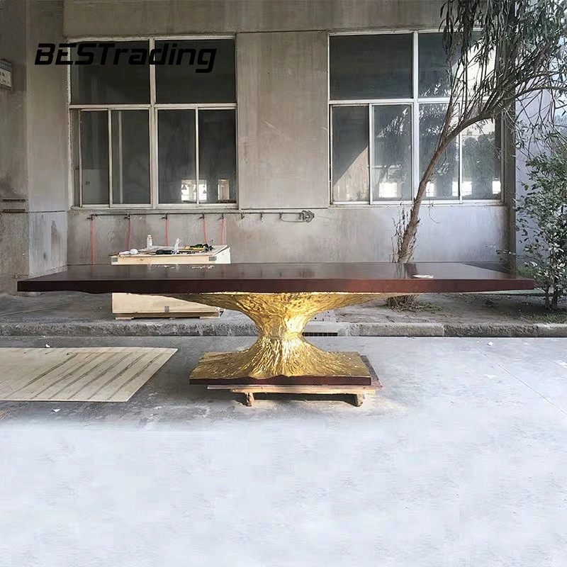 Luxury wooden 12 seater dining table