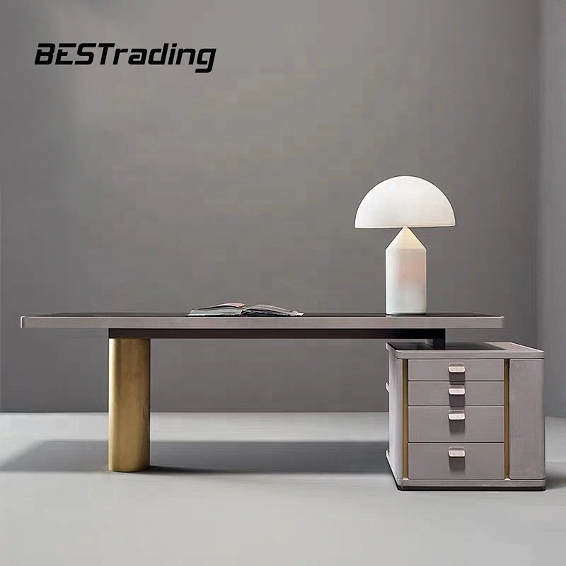 Luxury writing desk with drawers