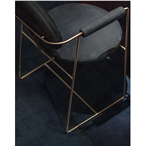Modern Dinning Room Customized Restaurant Furniture Chair Leather Or Velvet Fabric Upholstered Chair