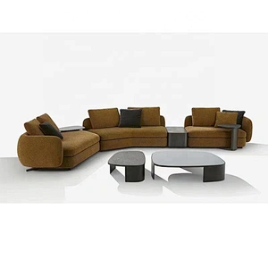 Hot sale L shape sofa set design new material sofa sectional new design living room sofas