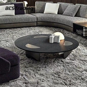 Living room coffee table round