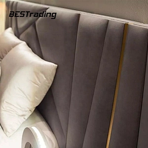 Modern bed room furniture bedding set