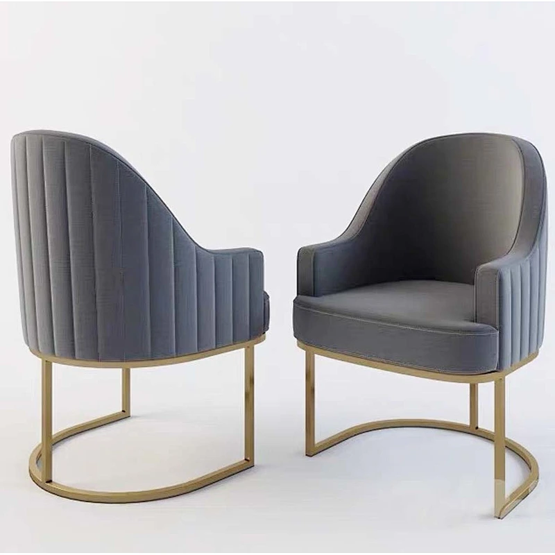 2020 Velvet Hotel Restaurant Chair Metal Base Dining Chair