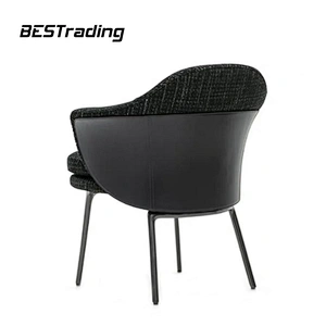 High Quality Light Luxury Dinning Room Furniture Modern Fabric Dinning Chair