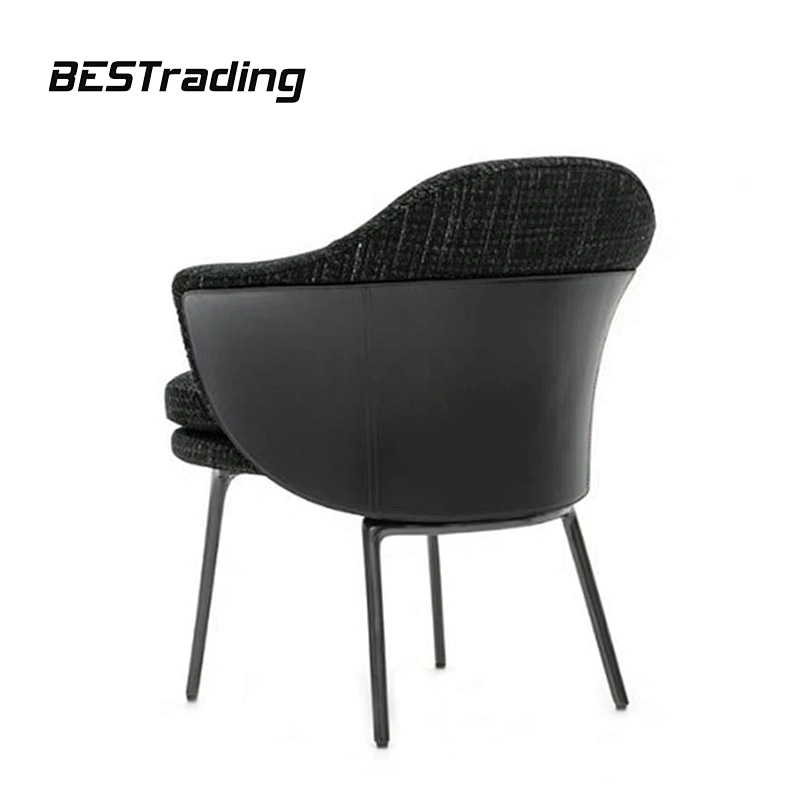 High Quality Light Luxury Dinning Room Furniture Modern Fabric Dinning Chair